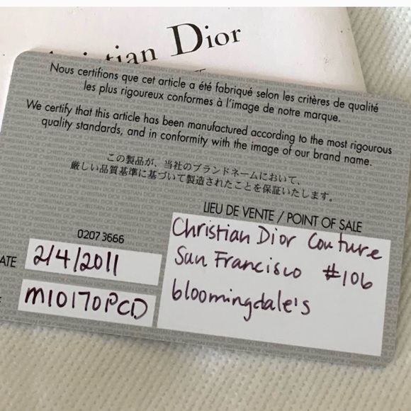 CHRISTIAN DIOR CANNAGE QUILTED TOTE BAG - Picture 13 of 13